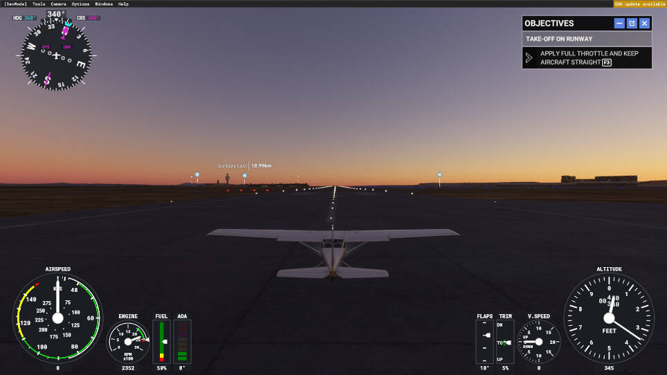 Take Off - The Flight Simulator
