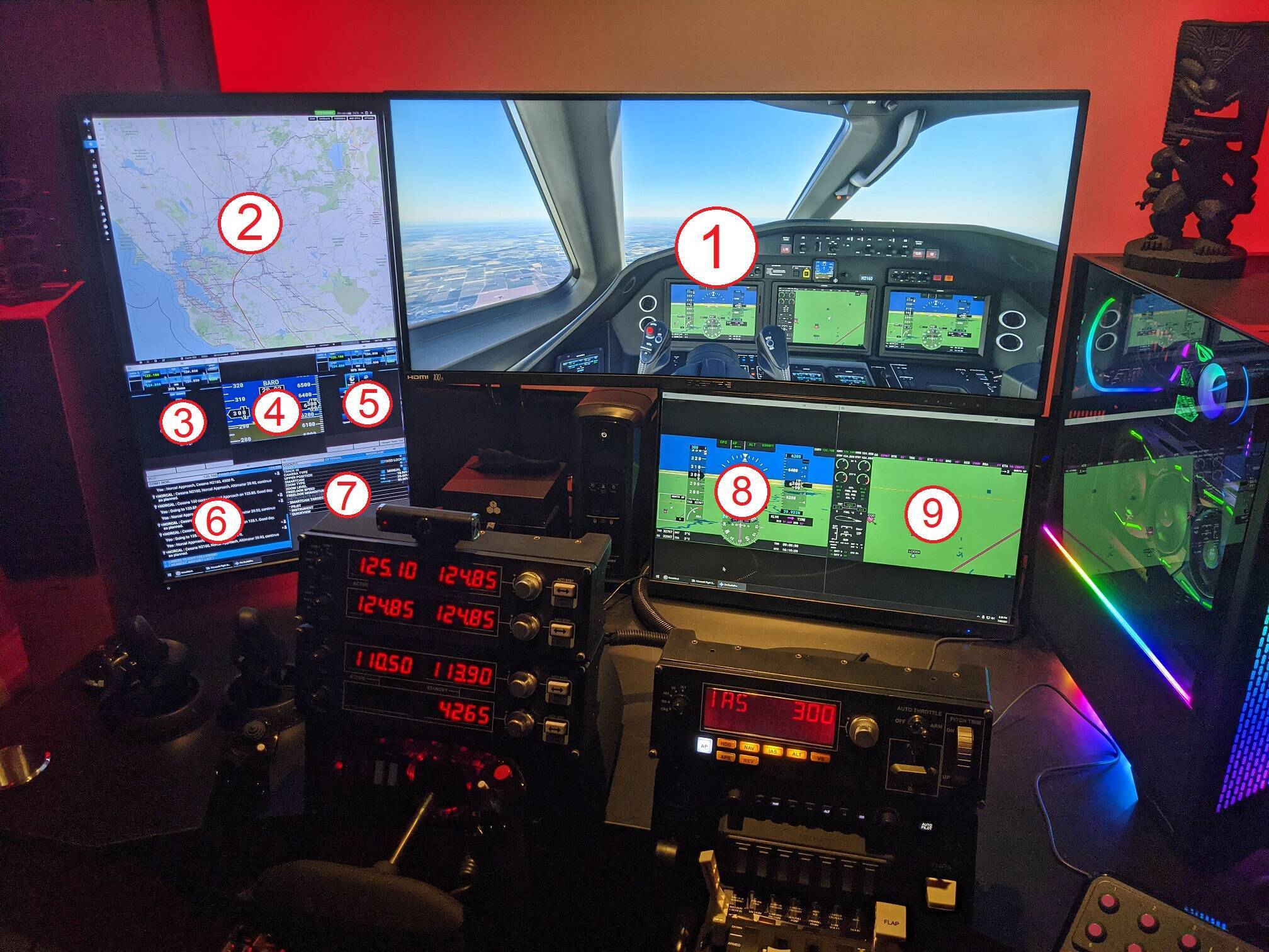 GA Panel for Android  Flight simulator, Flight simulator cockpit, Cockpit