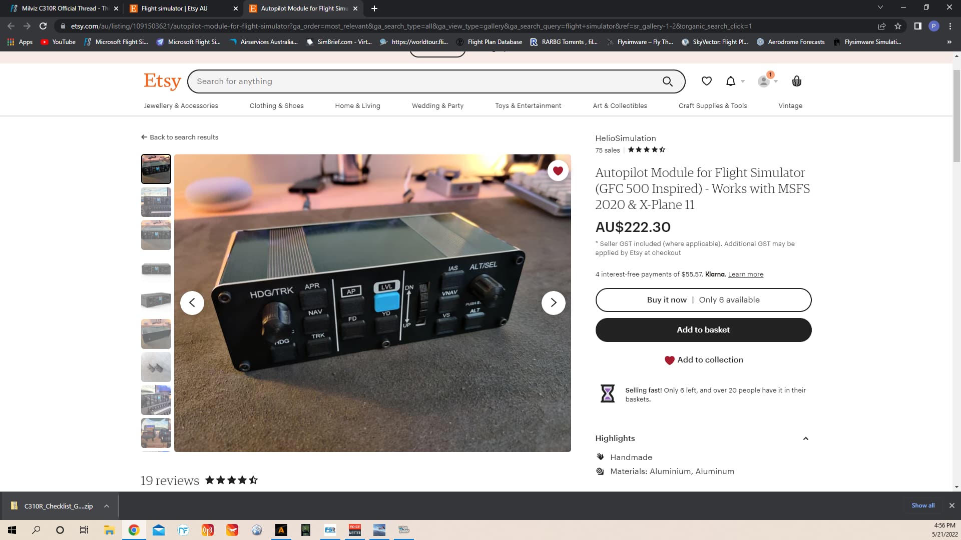Auto Pilot Module HelioSimulation autopilot module from Etsy - Hardware & Peripherals ...