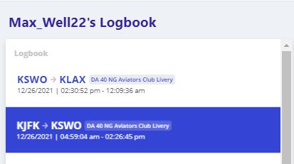 Logbook 1