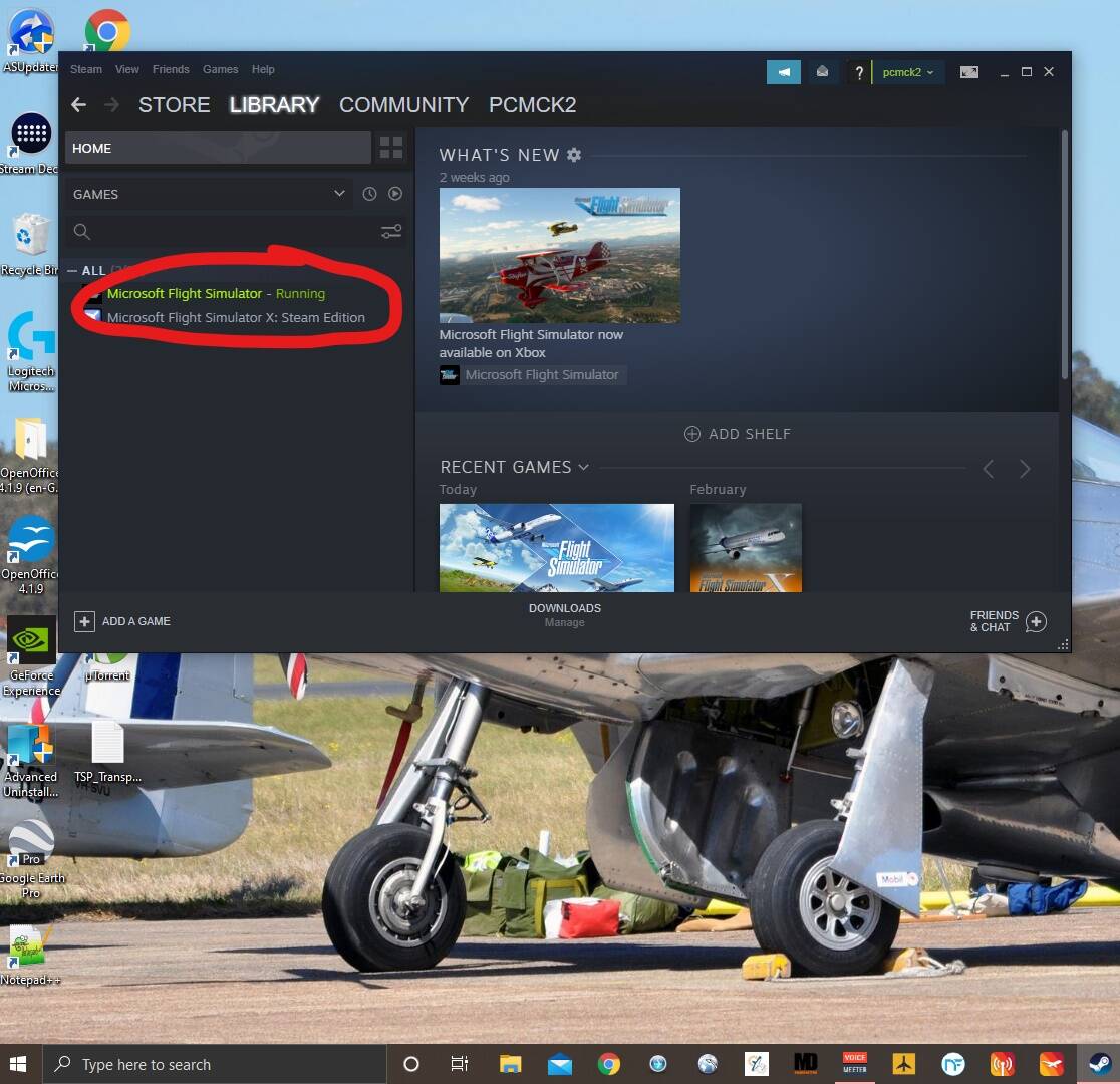 STEAM MSFS 2020 NOT LAUNCHING?