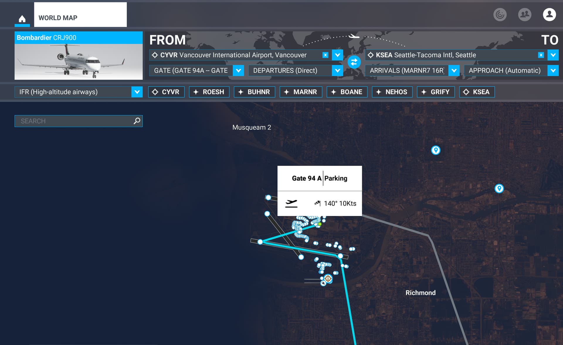 SimBrief Flightplans Change When Selecting Cold & Dark Start At A Gate ...