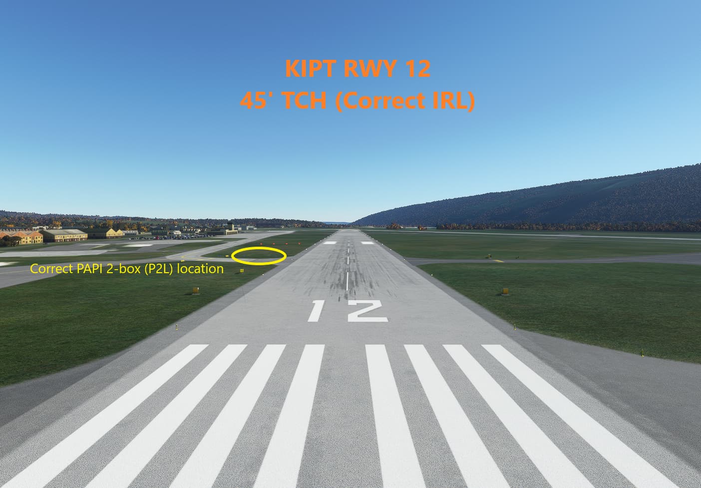 PAPI VASI lights have wrong placement, long landings, or are missing - Scenery and Airports Microsoft Flight Simulator Forums