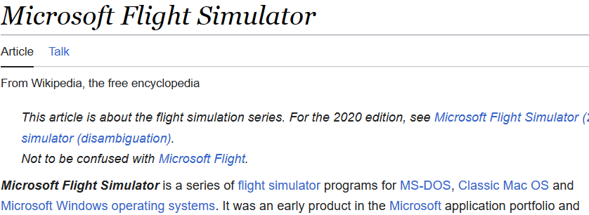 Microsoft Flight Simulator 5.0 - Wikipedia