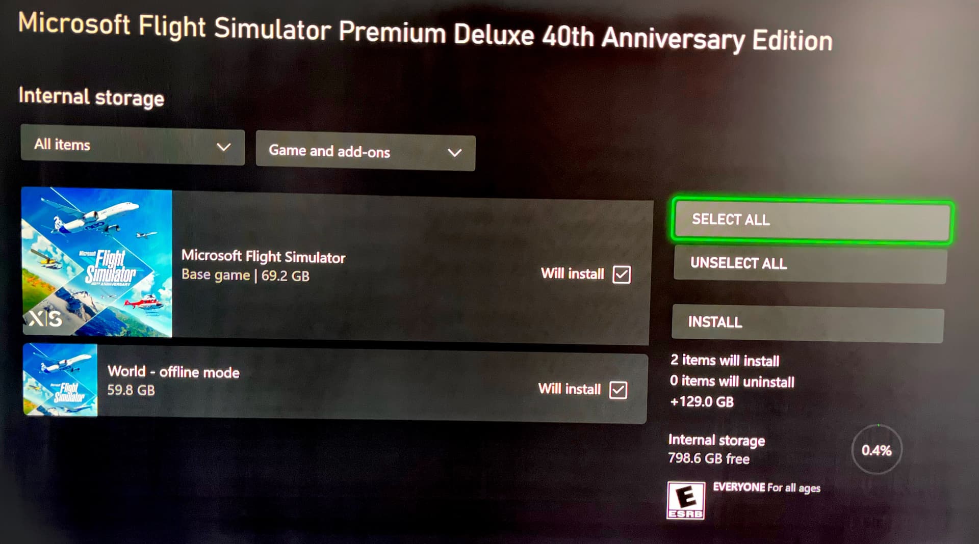 Microsoft Flight Simulator 40th Anniversary Premium Deluxe Edition