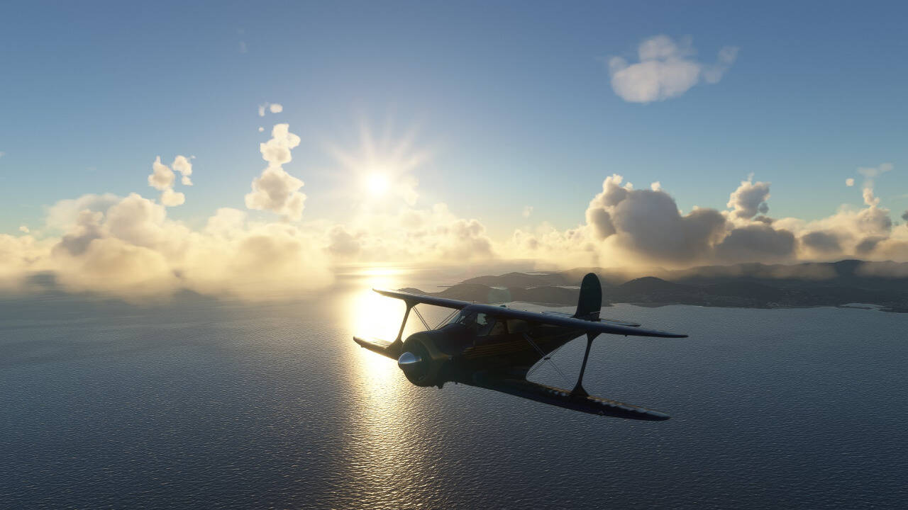 Over the sea - Screenshots - Microsoft Flight Simulator Forums