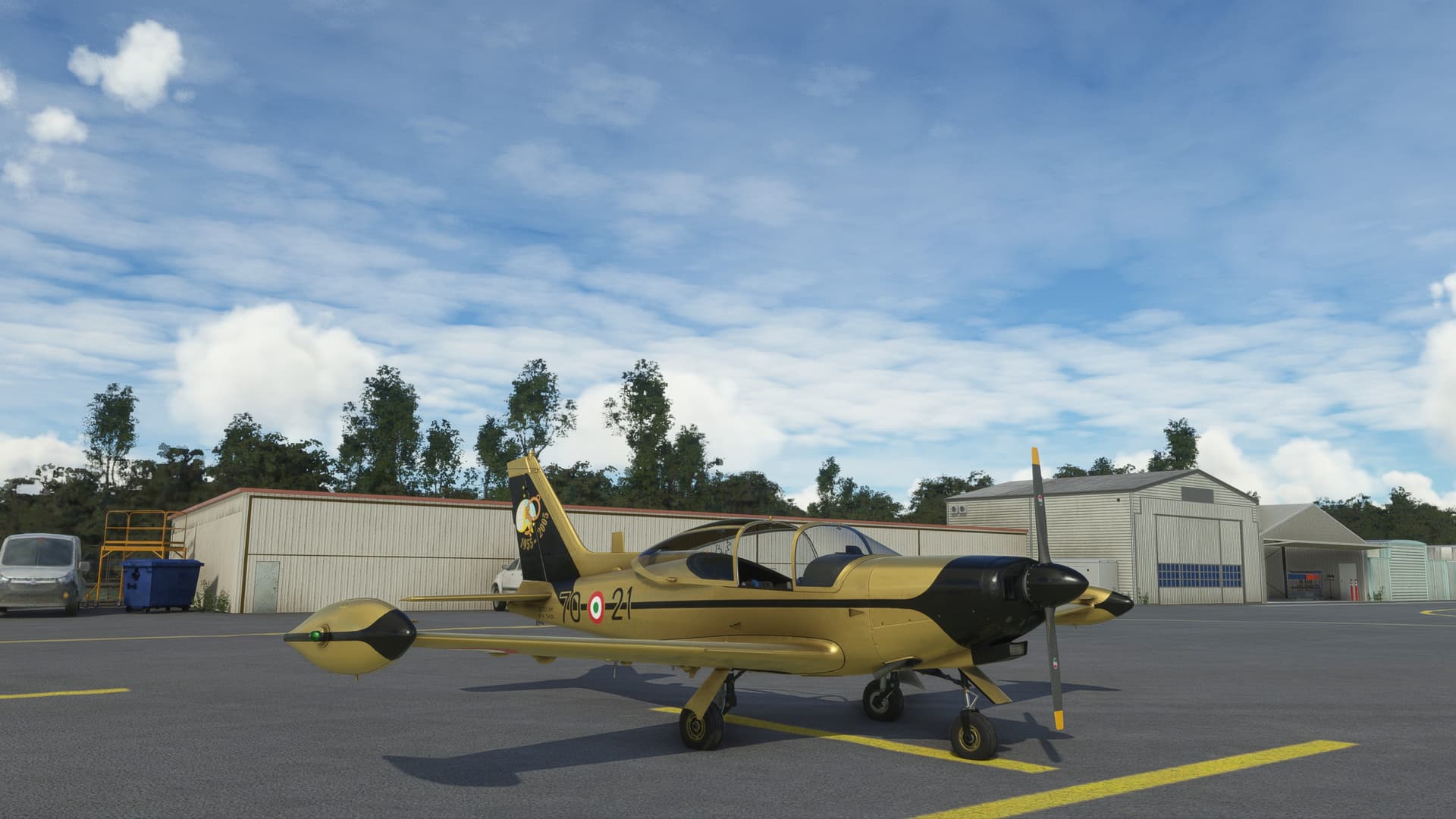 Sim Skunk Works Leonardo SIAI Marchetti SF 260 AM Aircraft 