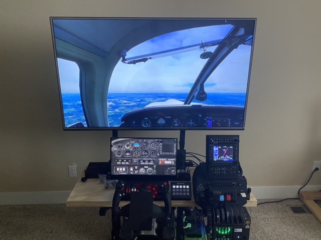 Post Your Cockpit Pictures Here - - Home Cockpit Builders - Microsoft  Flight Simulator Forums