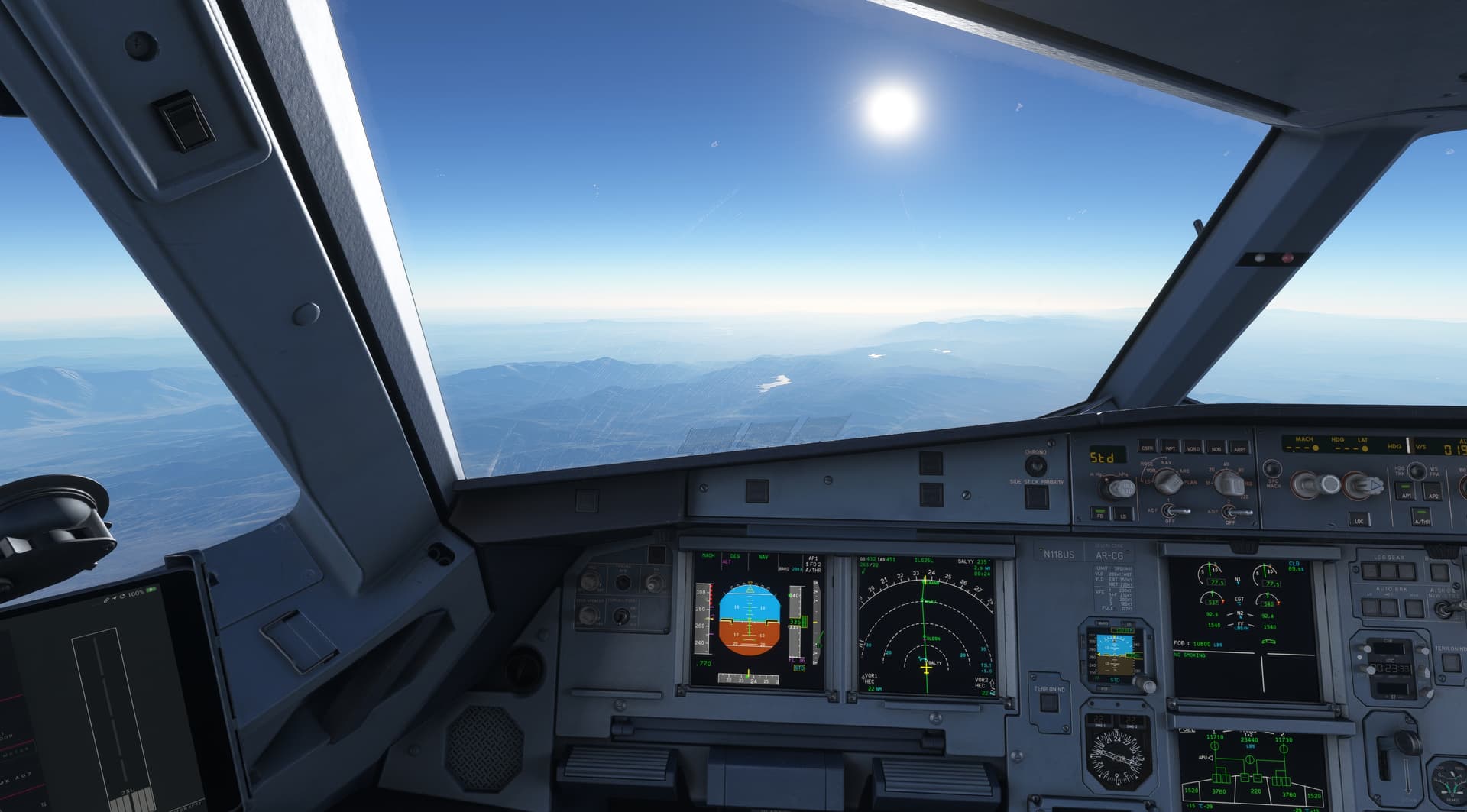 android microsoft flight simulator image