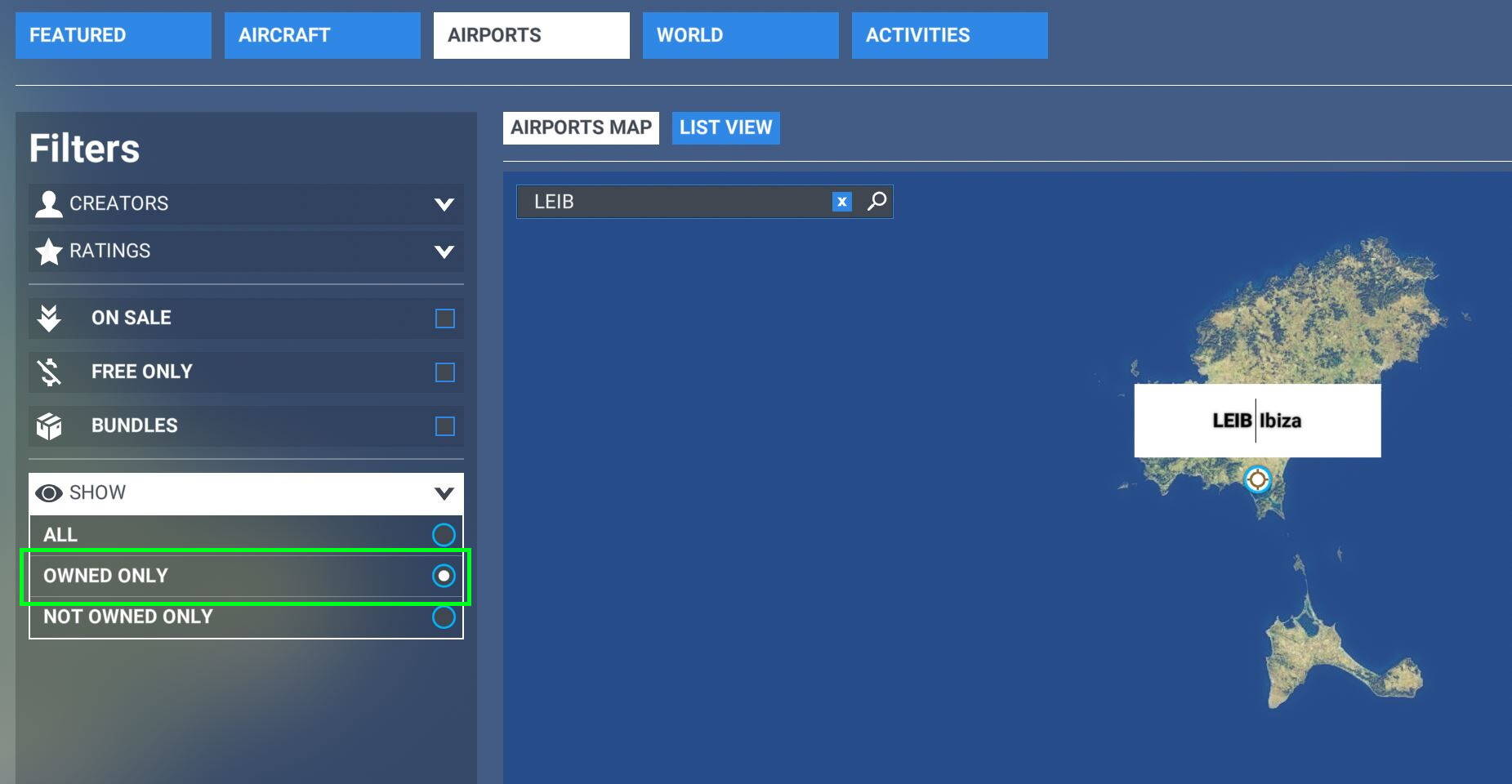 ILS frequencies missing on MAP for few airports ATC, Traffic