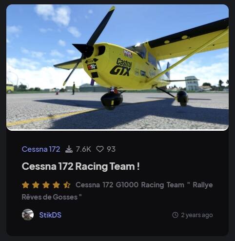 c172 racing