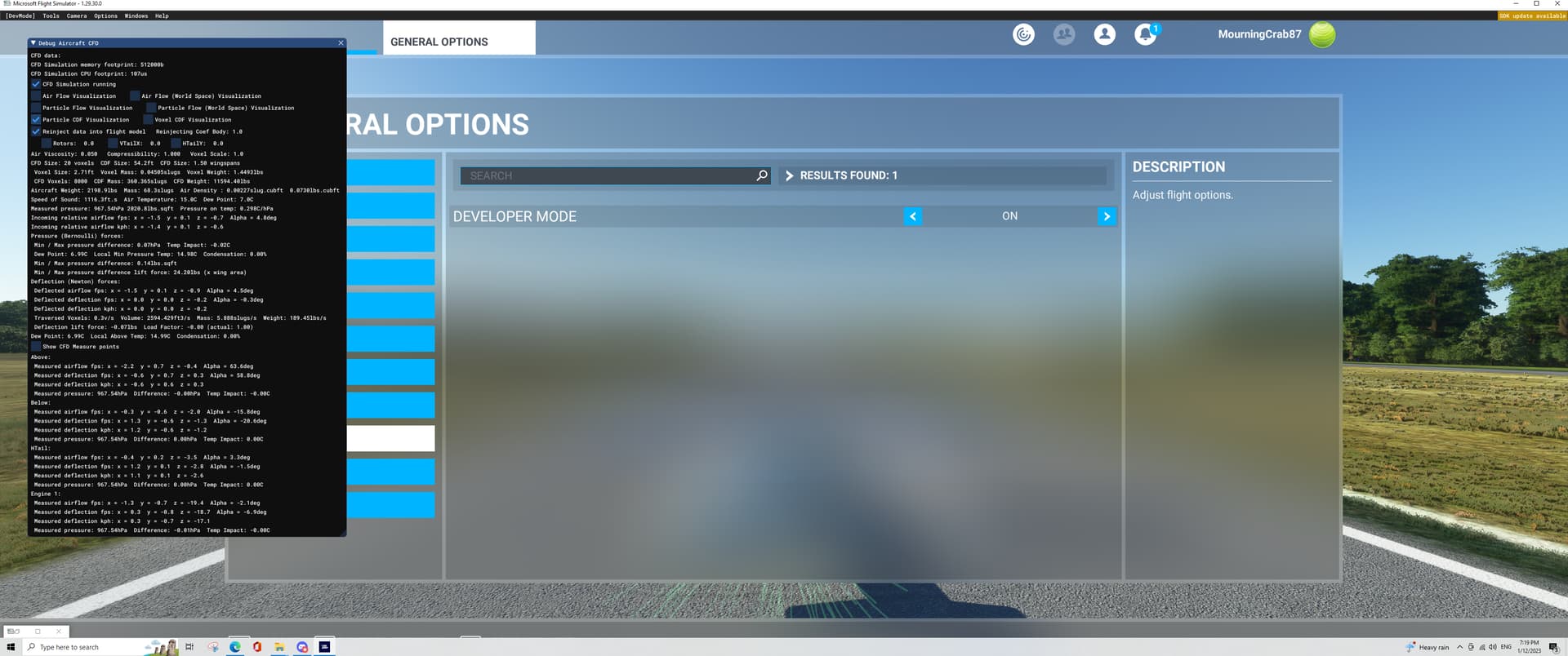 Autopilot engage causes Particle CDF Visualization Aircraft & Systems