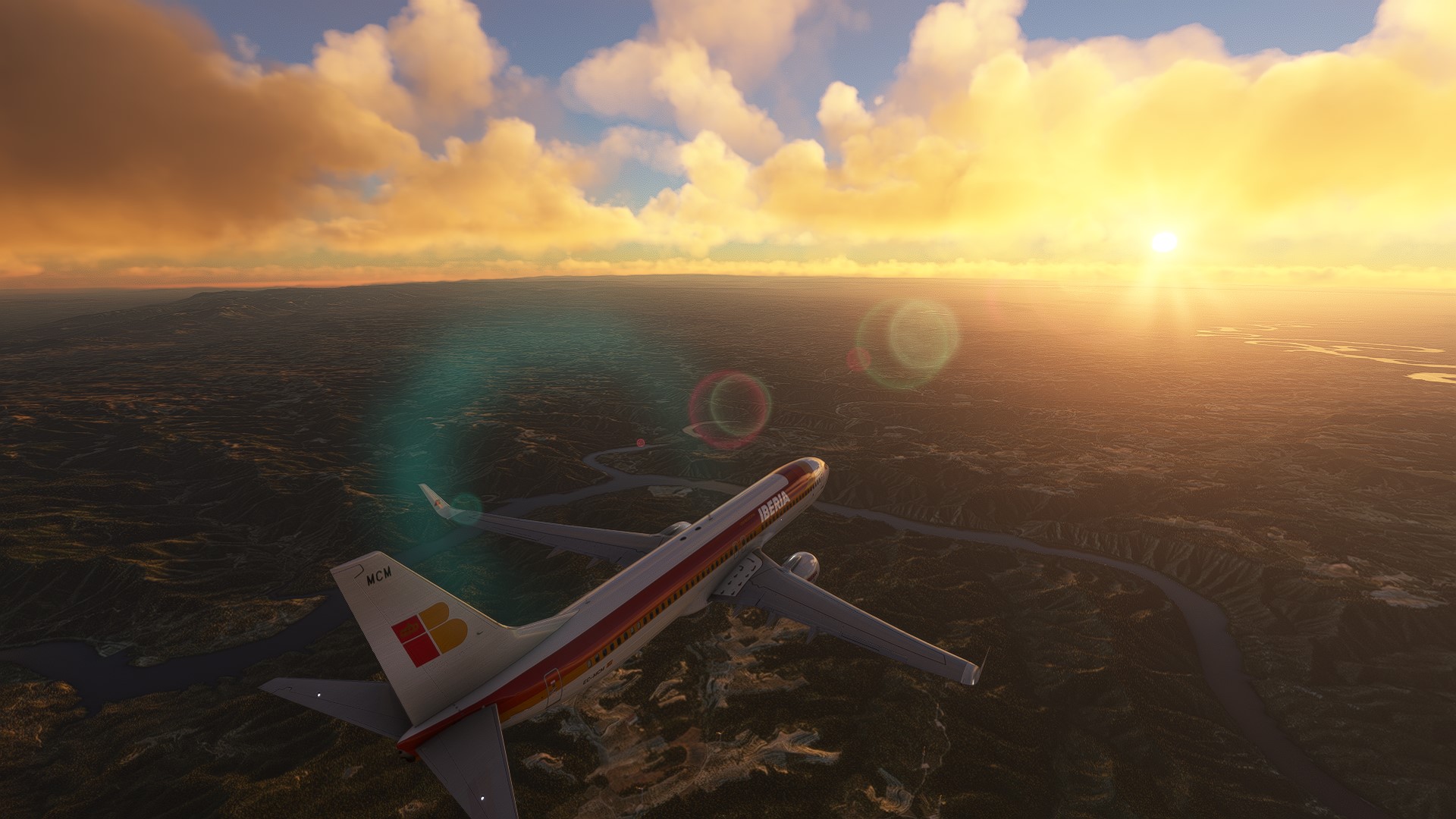 Post Your Sunset 1318 By HalconA320 Screenshots Microsoft Flight