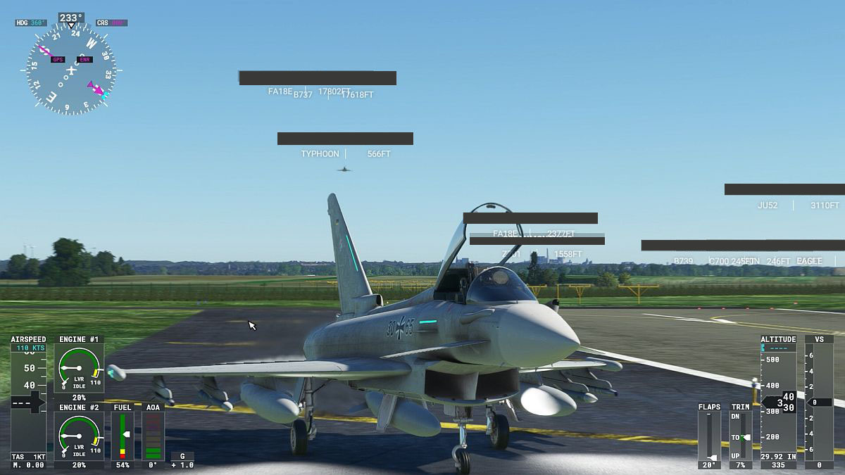 CJ Simulations Eurofighter Typhoon released - Page 11 - Aircraft ...