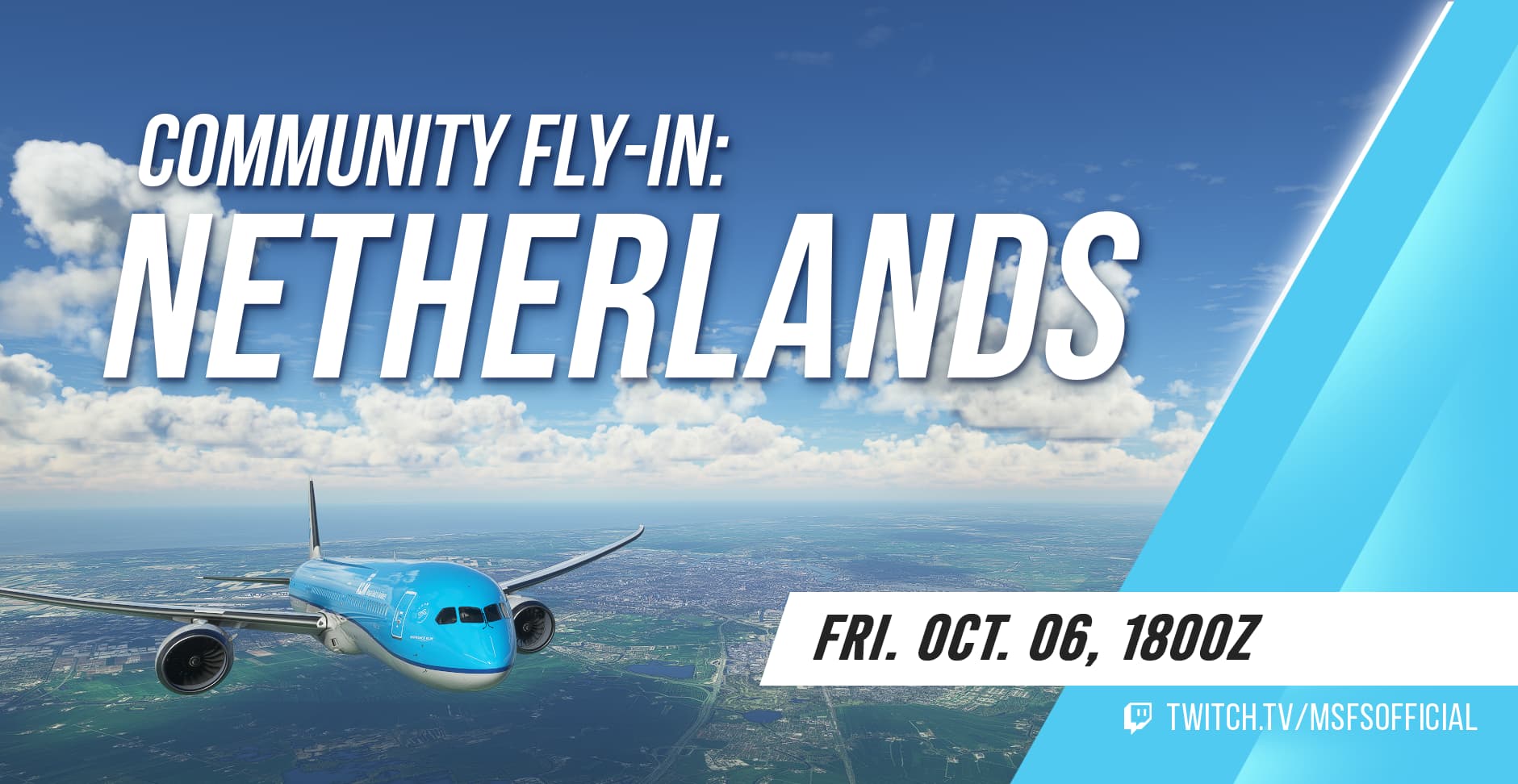 Microsoft Flight Simulator ✈️ on X: For our Community Fly-In this Friday,  we're flying to Benelux - Belgium, the Netherlands, and Luxembourg! 🇧🇪  🇳🇱 🇱🇺 ⏰ Please note that we will be