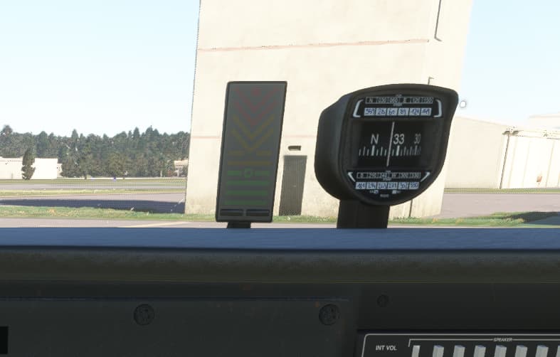 Question about device next to the compass Aircraft