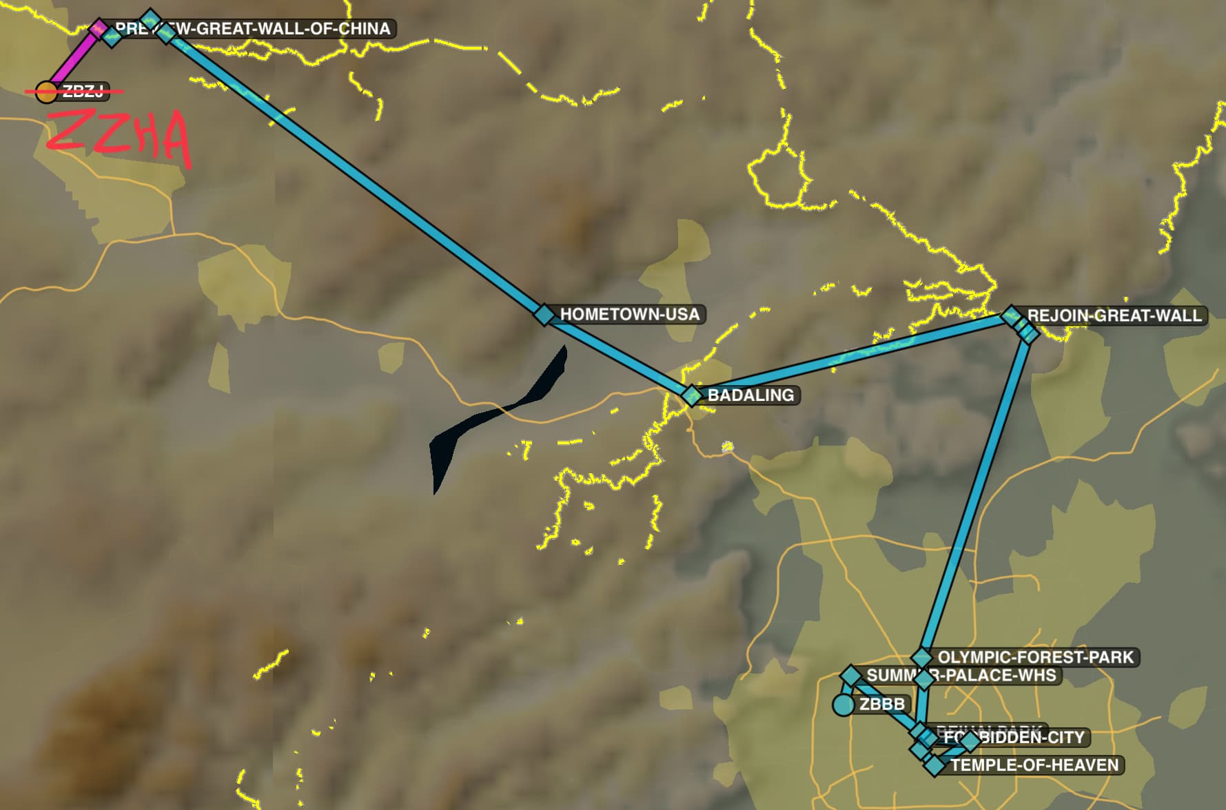 Microsoft Flight Simulator lets you fly through China, where the
