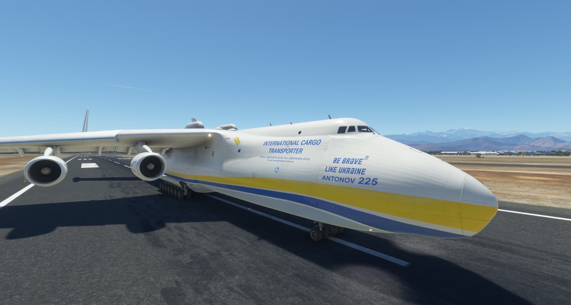 Microsoft Flight Simulator ✈️ on X: We are thrilled to welcome Famous  Flyer IV, the Antonov AN-225, to the #MicrosoftFlightSimulator Marketplace!  ✈️ This awe-inspiring aircraft is available on PC for $19.99, and