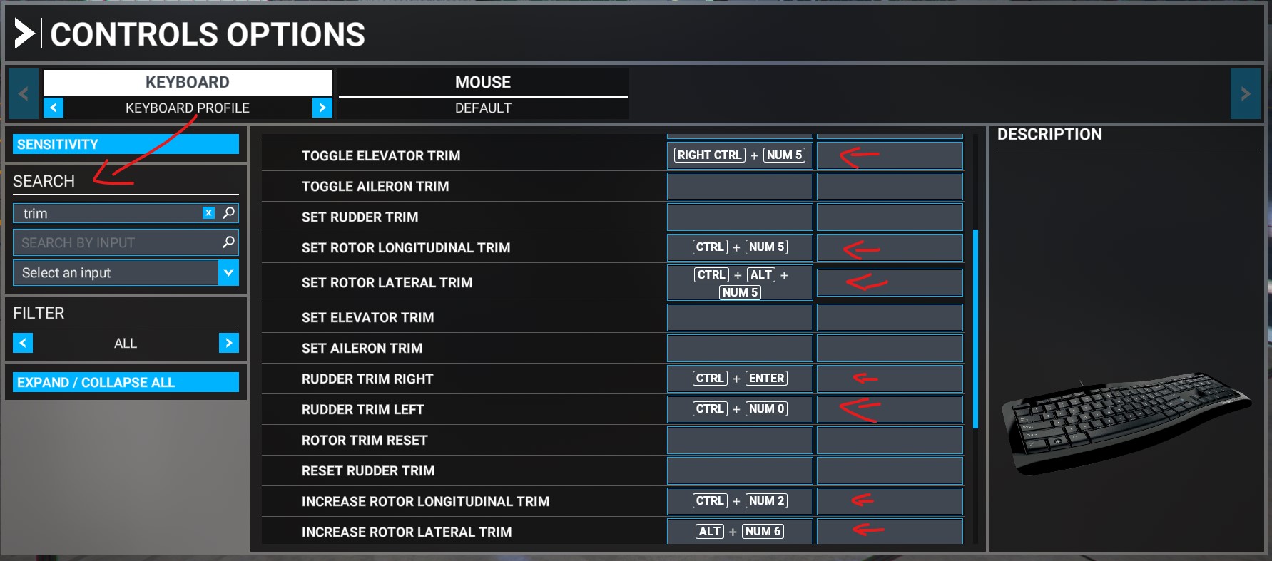 Require Assistance in Controlling Bell 407 Helicopter with Keyboard ...
