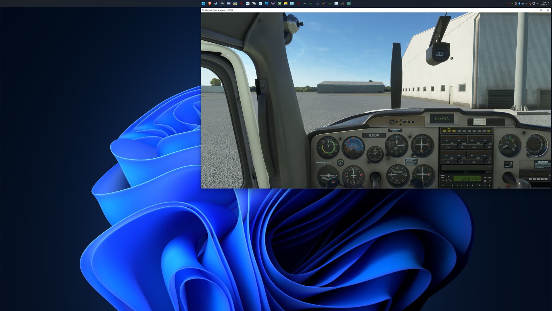 Does your VR horizon tilt as it does in the regular Flight Simulator? - Virtual  Reality (VR) - Microsoft Flight Simulator Forums