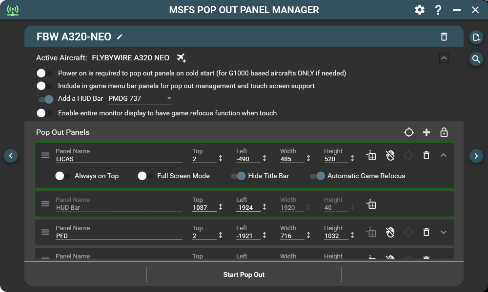 MSFS Pop Out Panel Manager (with Touch Panel Support) [v4.1.1] - Page ...