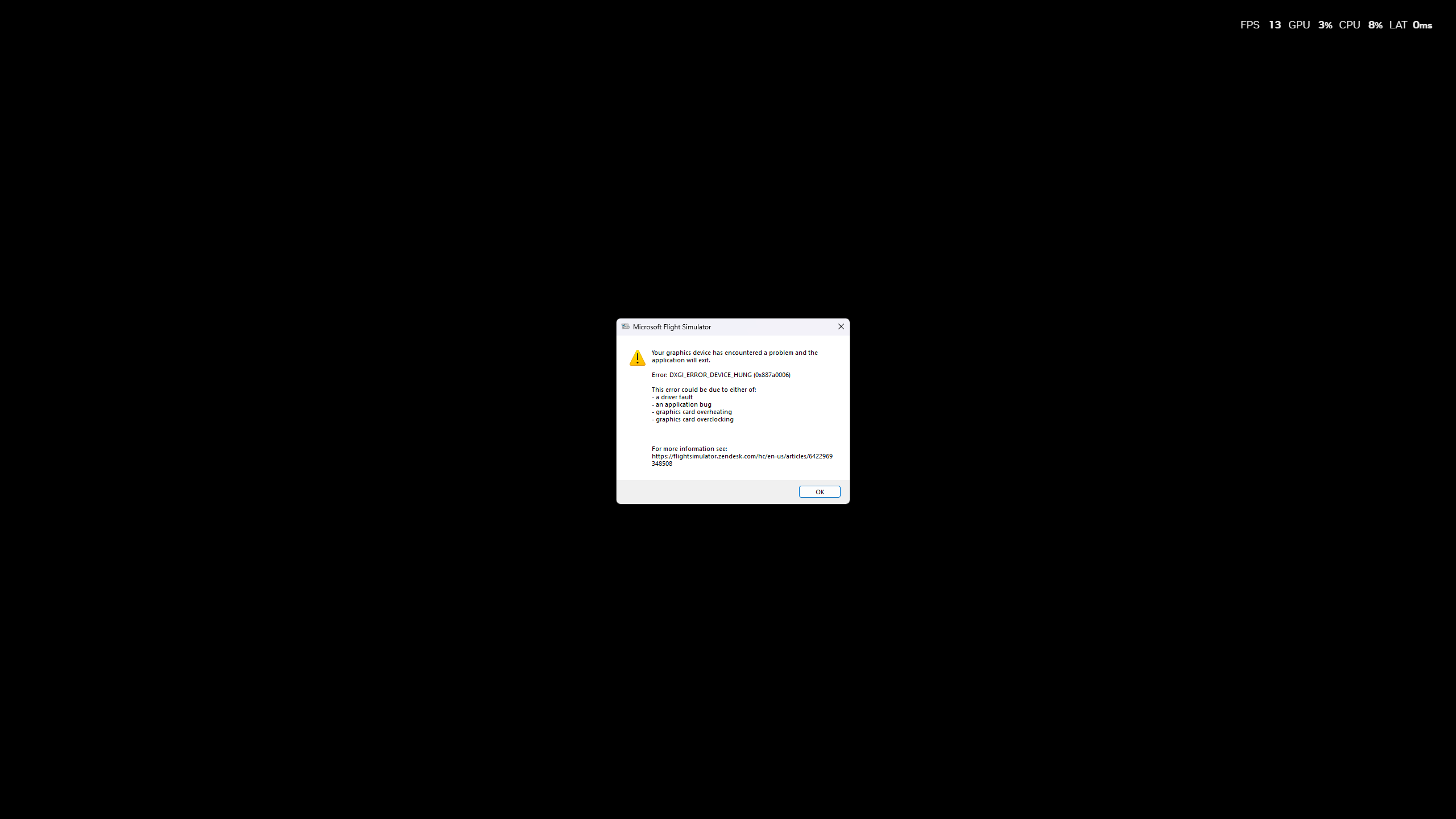 New Nvidia App crashes my MSFS2020 Crashes (CTDs) Microsoft Flight