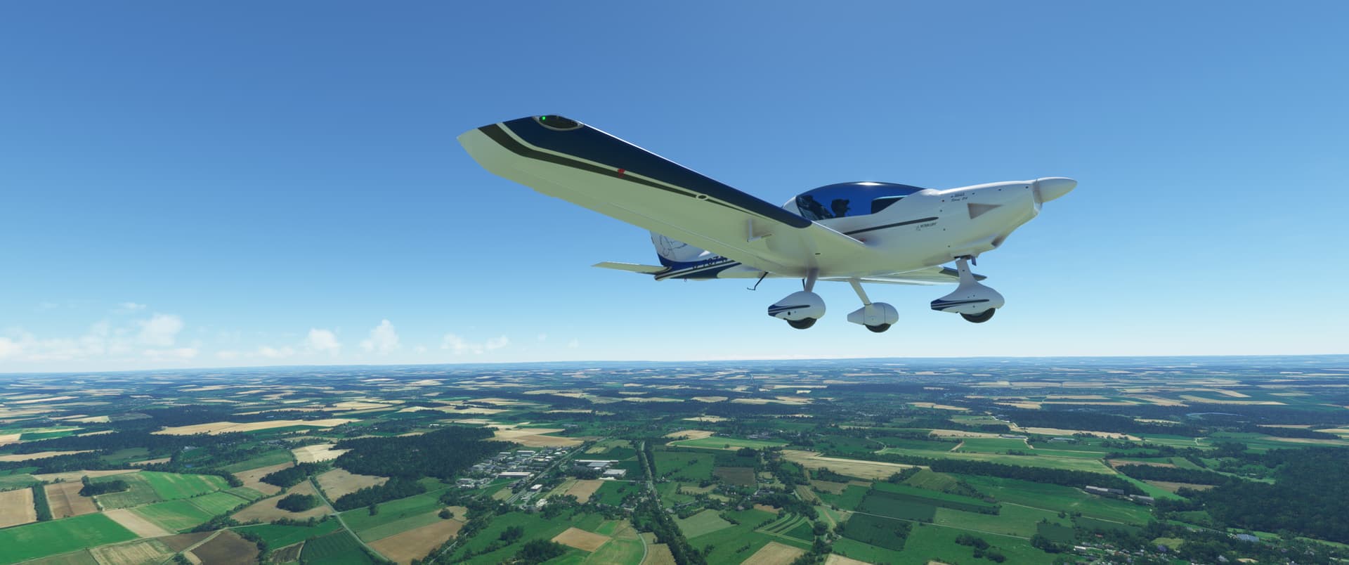 FSReborn TL-Ultralight TL-2000 Sting S4 - Grey/Orange Checker Livery pour  Microsoft Flight Simulator