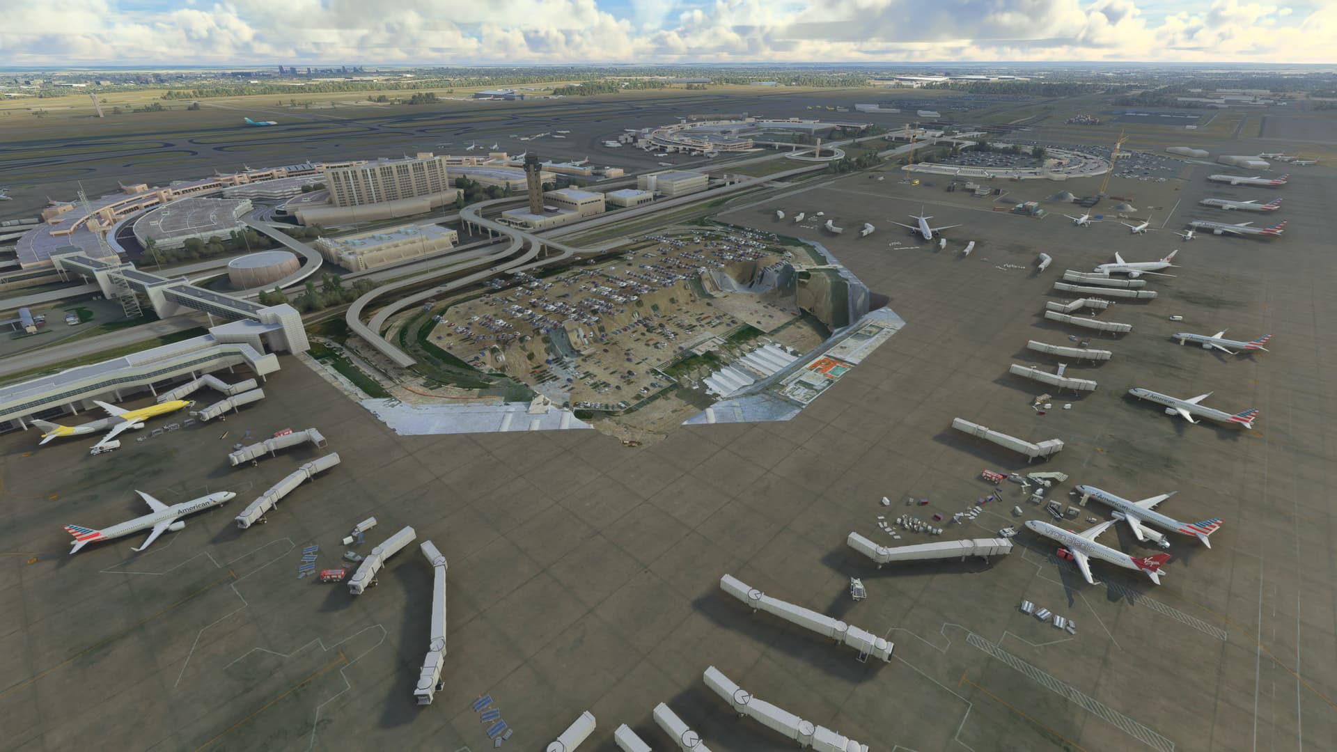 KDFW Ground texture problem - PC - Scenery and Airports - Microsoft ...