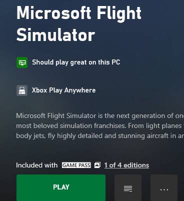 Microsoft Flight Simulator is the biggest game launch in Xbox Game