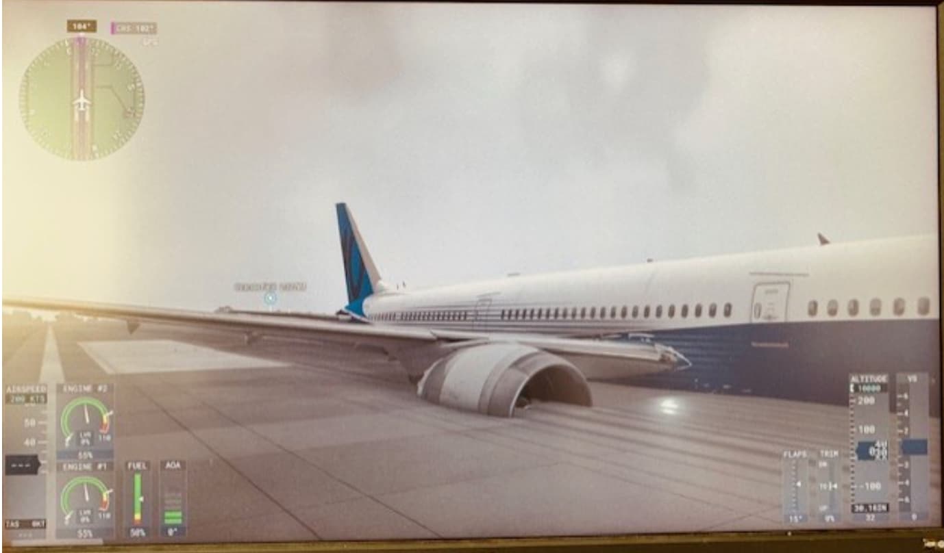 787 crashes into ground after takeoff - rudder issue - Aircraft ...