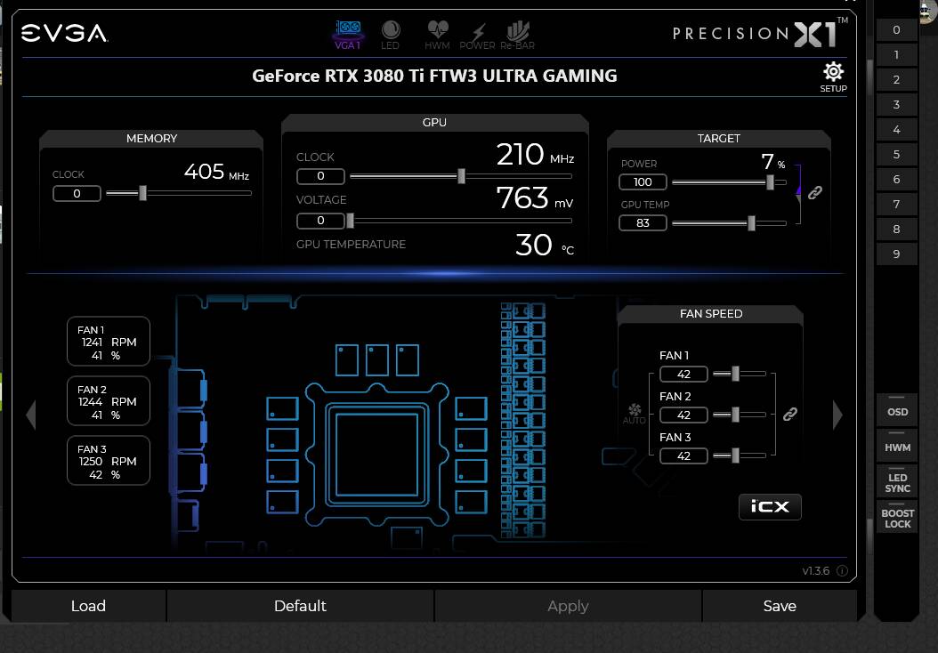 Video card temperature in 2k 4k resolution with ultra settings