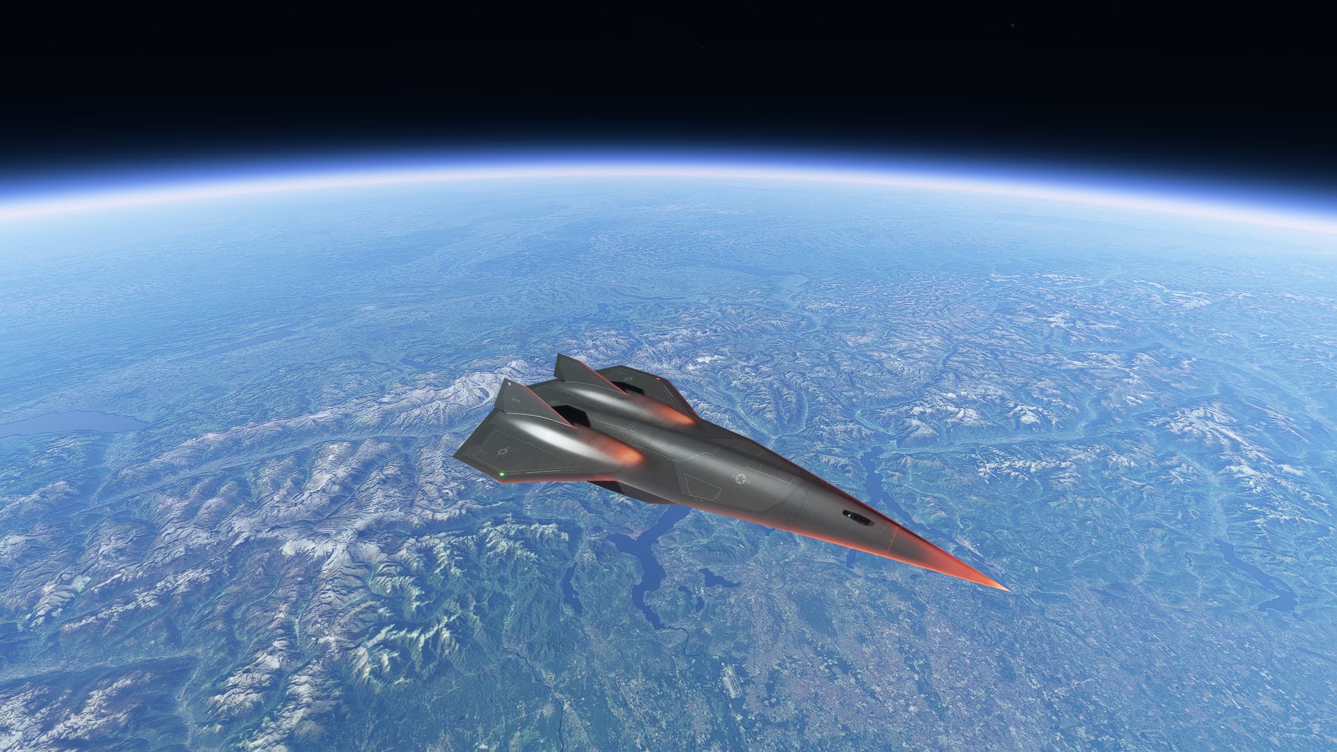 Hypersonic in Microsoft Flight Simulator X