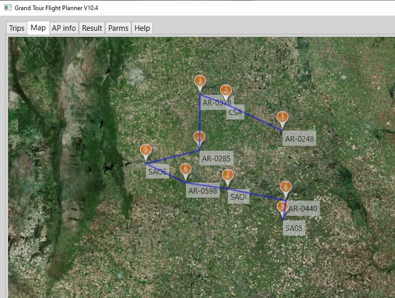 Printable VFR Flight Plan - Navigraph Charts 8 And Simbrief - Tools ...