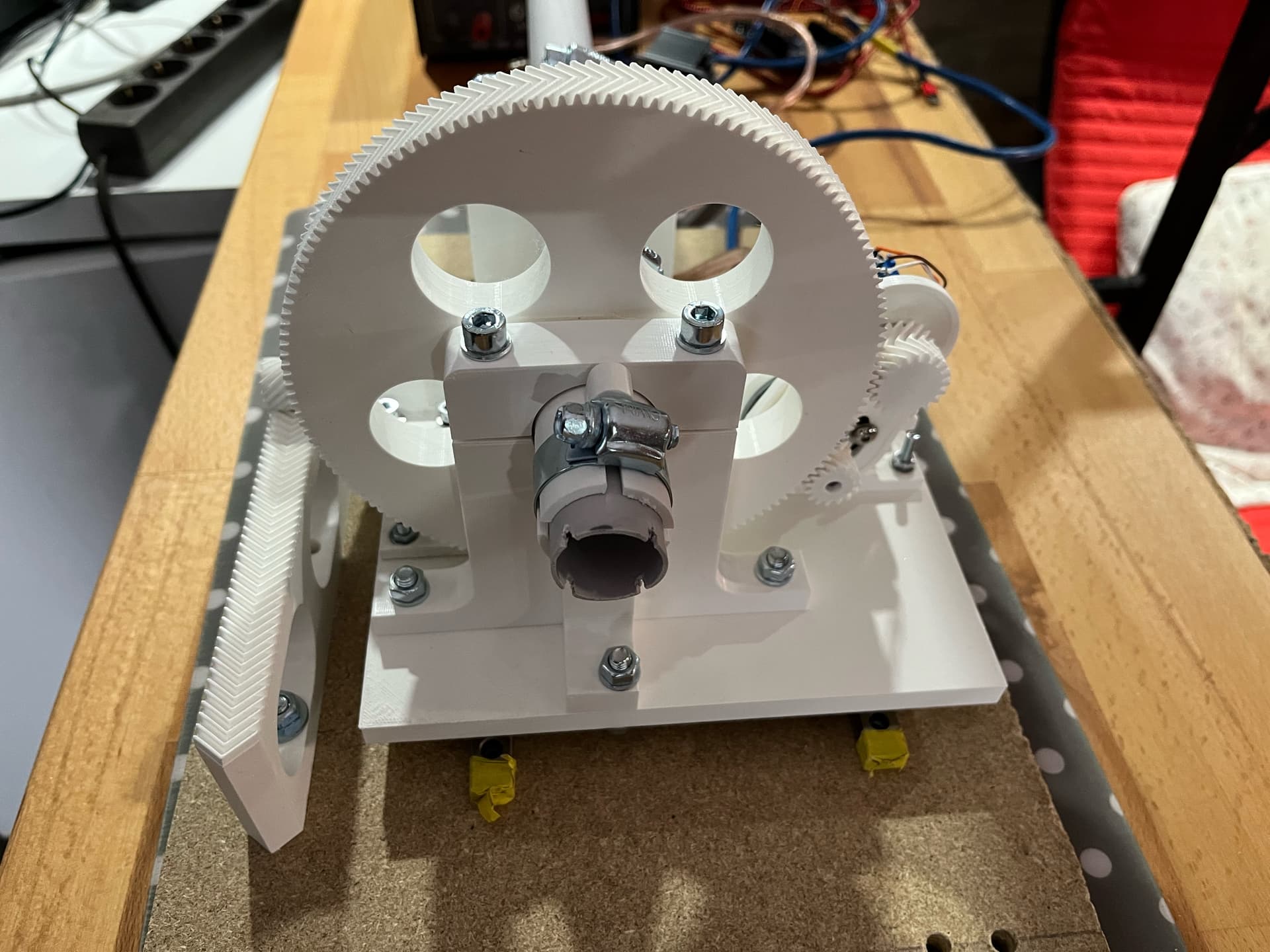 My Saitek FFB yoke. a WIP - Home Cockpit Builders - Microsoft