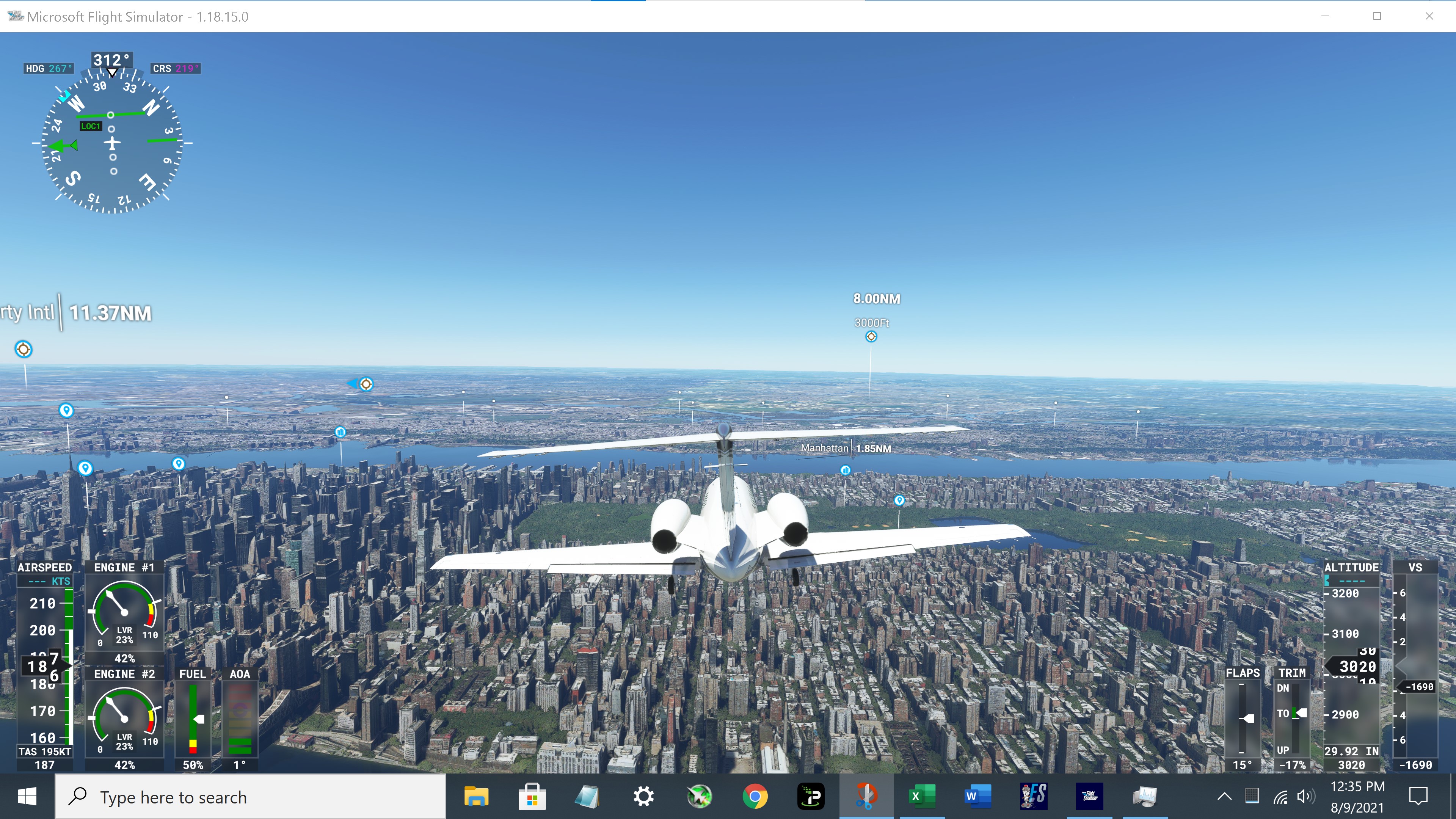 Microsoft Flight Simulator 2020 Performance at 4K