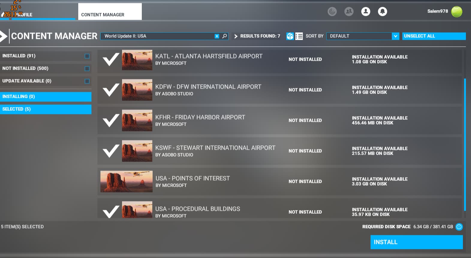 MS Flight Simulator 2020 storage size reduced by 87 GB through update
