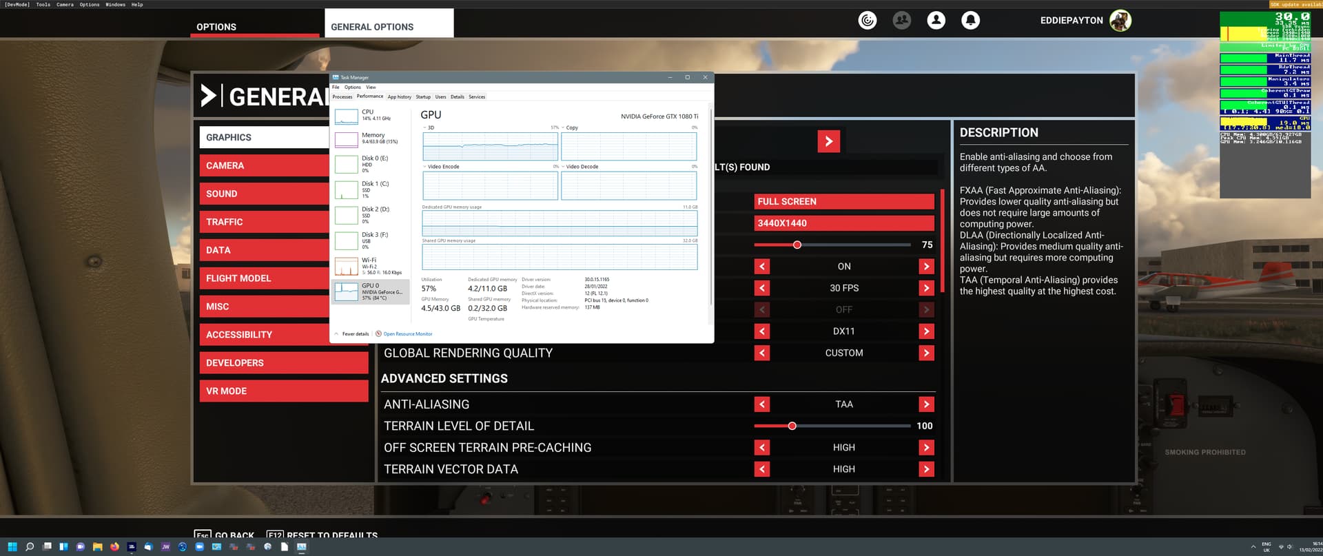 My 2 cents worth on settings & GPU utilization - Hardware & Peripherals ...