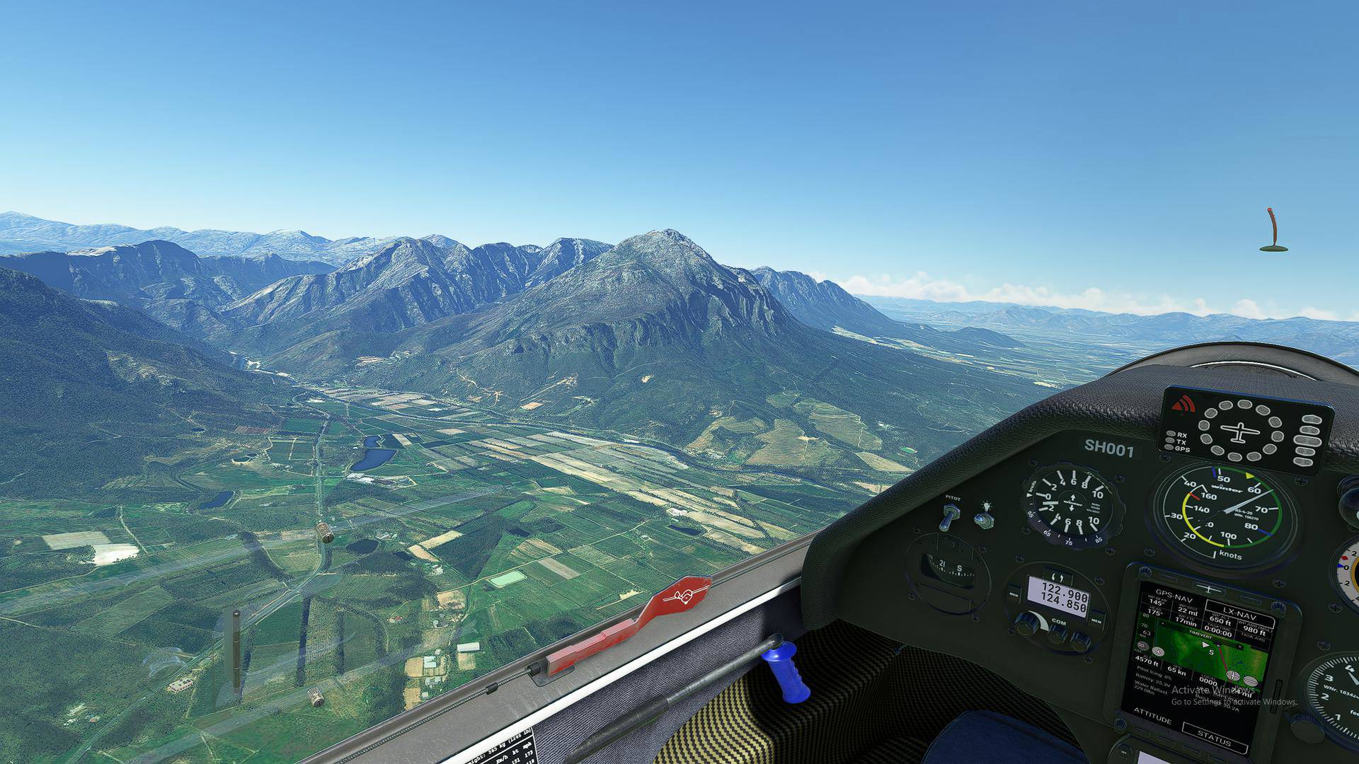 Worcester Gliding Site review nice place for winter soaring