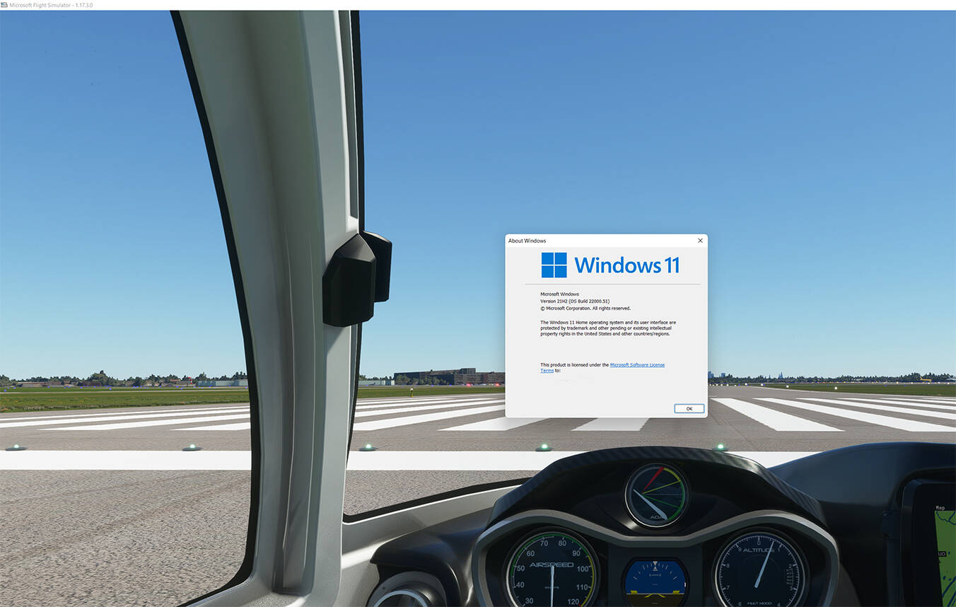 flight simulator win 11