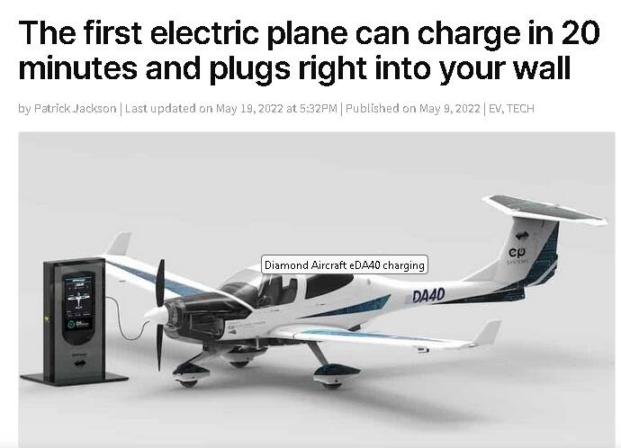 electric plane charge