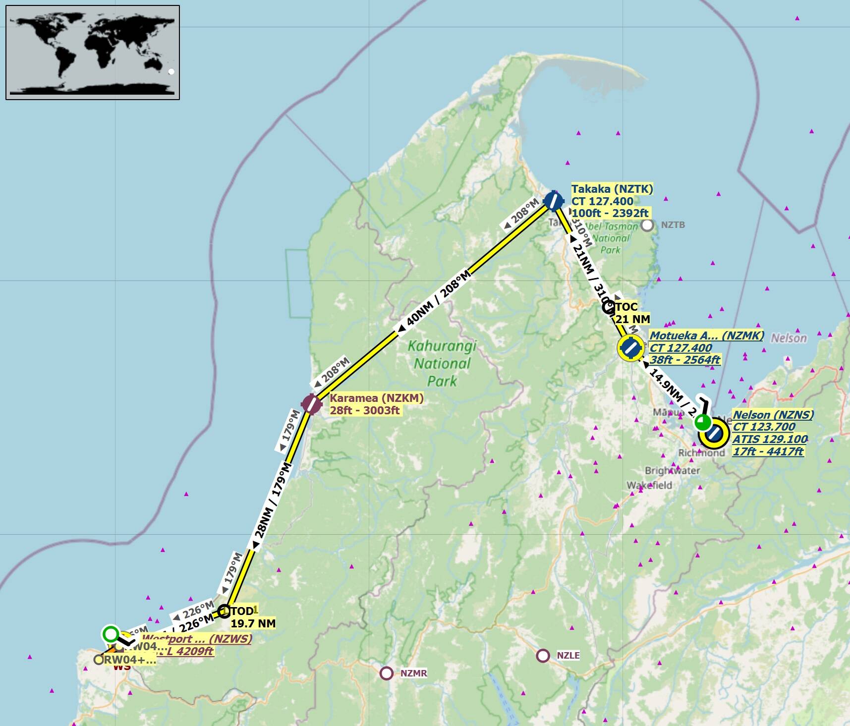 Aussie Group Flights Team Kiwi Tigers Nelson to Westport Community