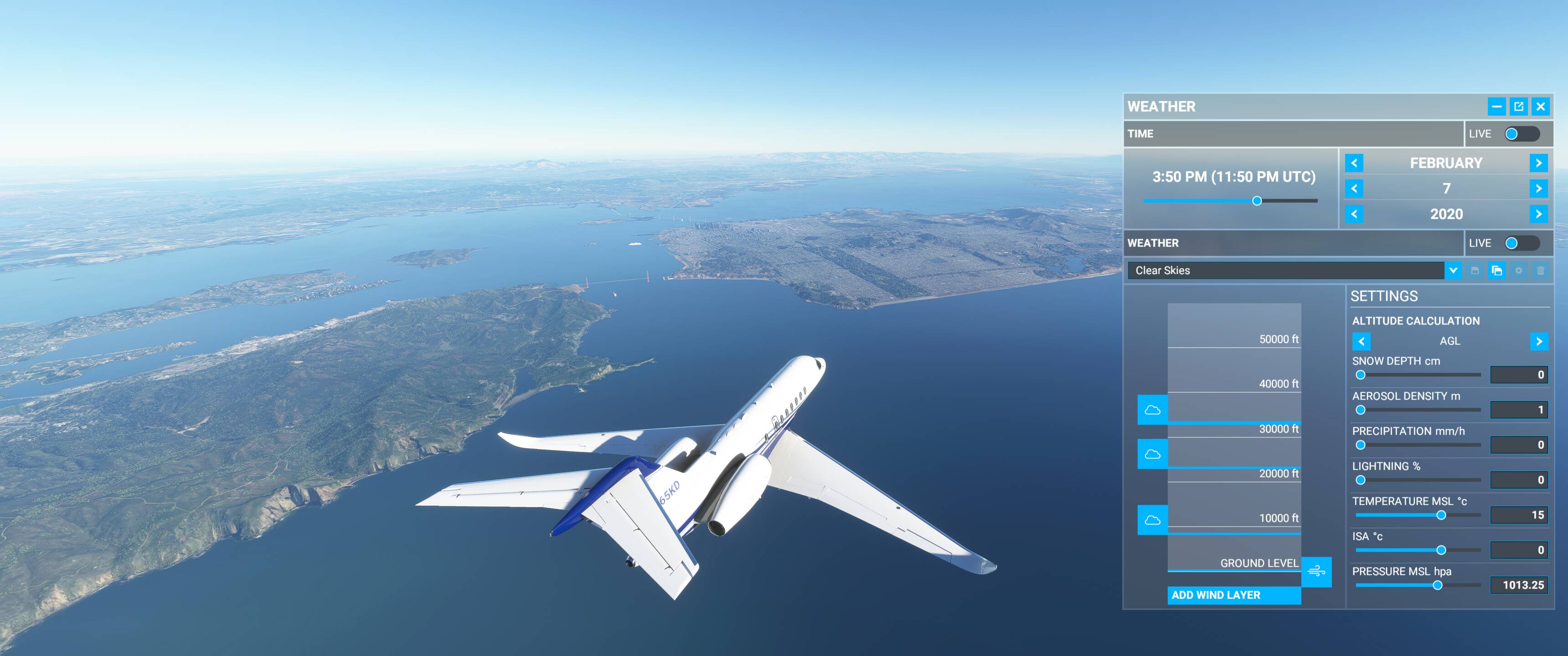 The world is too blue at high altitudes - Wishlist - Microsoft Flight  Simulator Forums