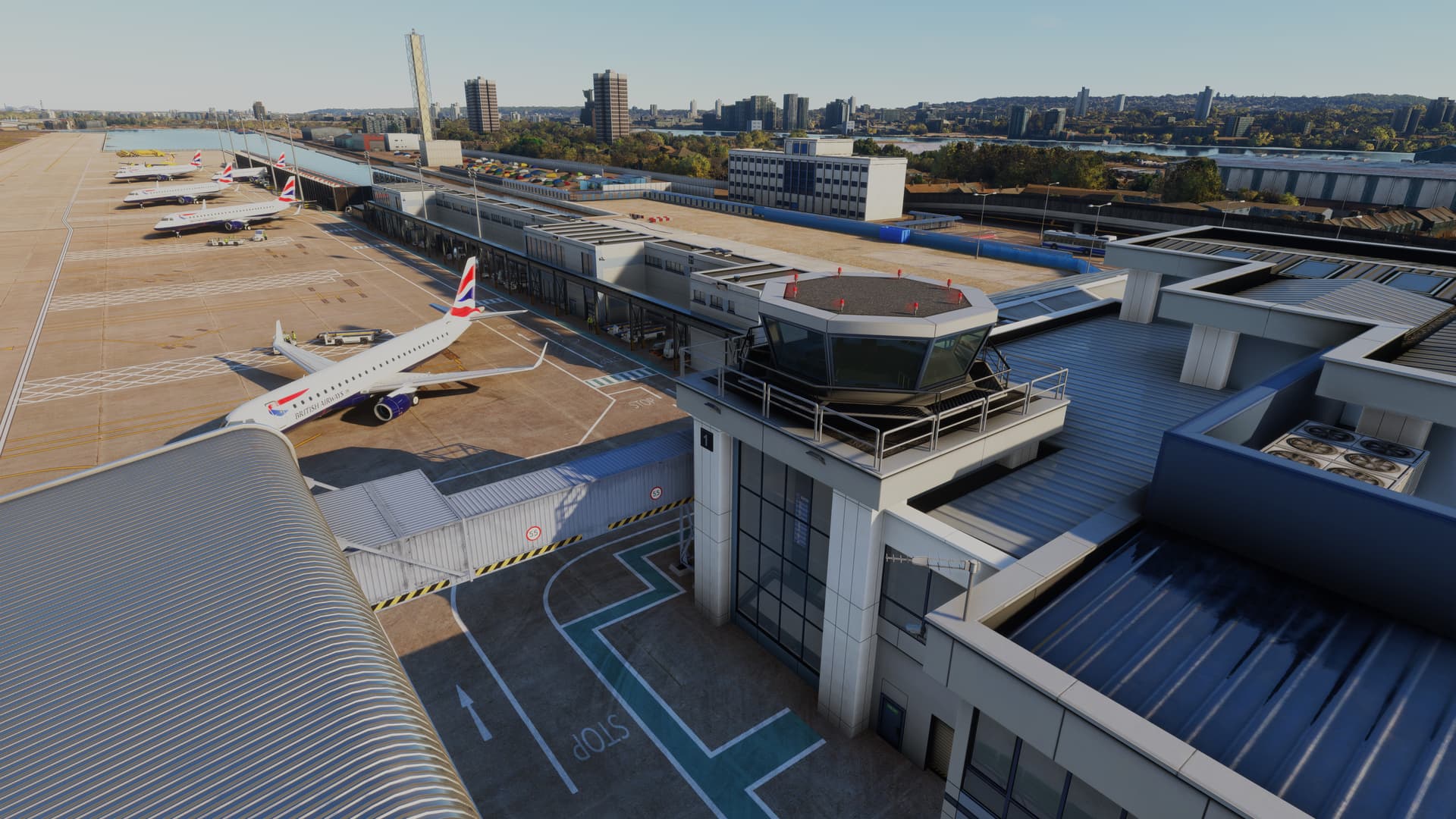 PC Review Orbx London City EGLC V2 MSFS Airports Microsoft 