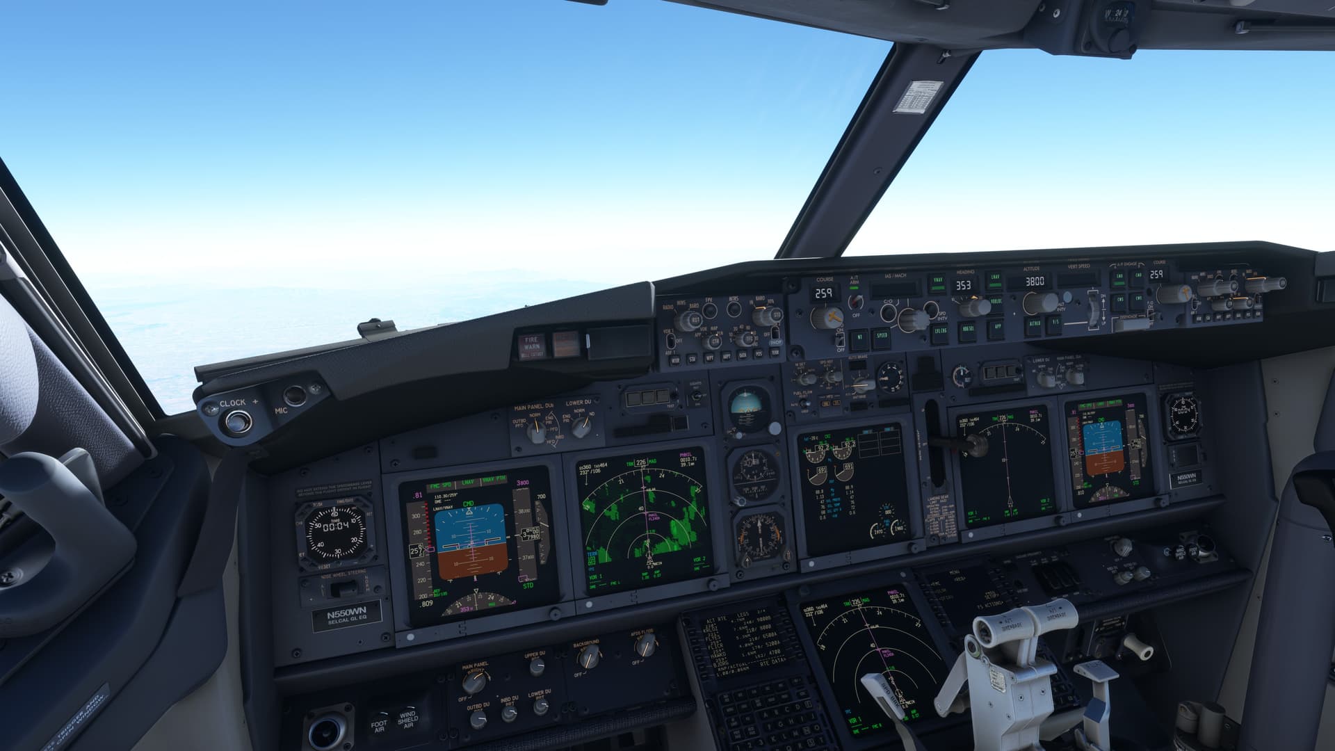 Pro Flight Simulator Yoke for FSX/P3D - Boeing KC-135 Series