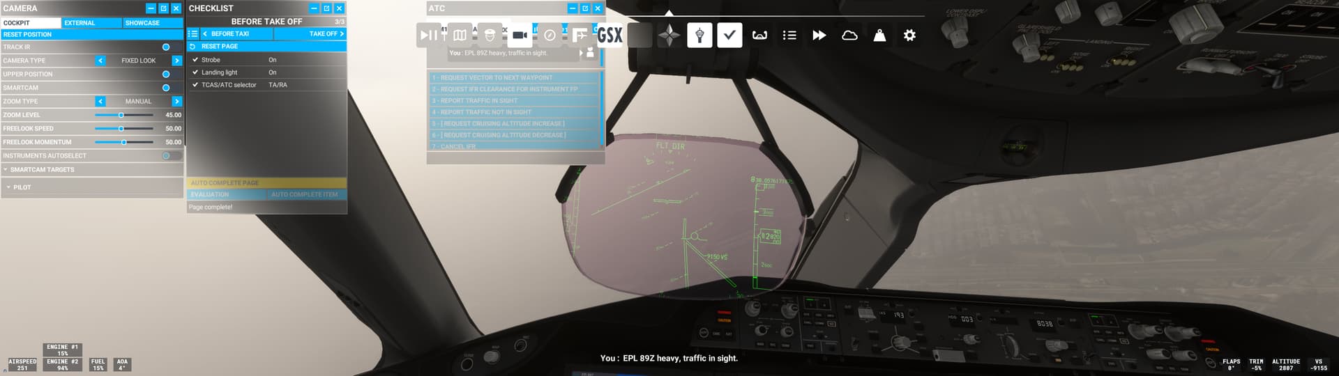 Auto throttle auto-on? - Aircraft & Systems - Microsoft Flight Simulator  Forums