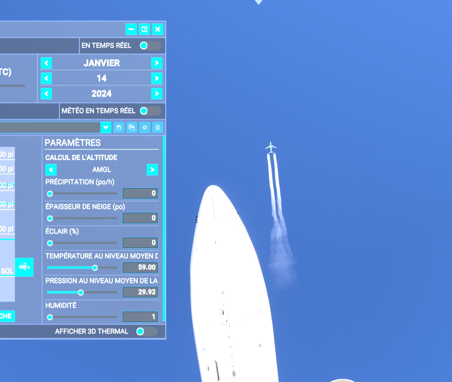 Contrail Weather Issue Weather Live Weather Microsoft Flight 