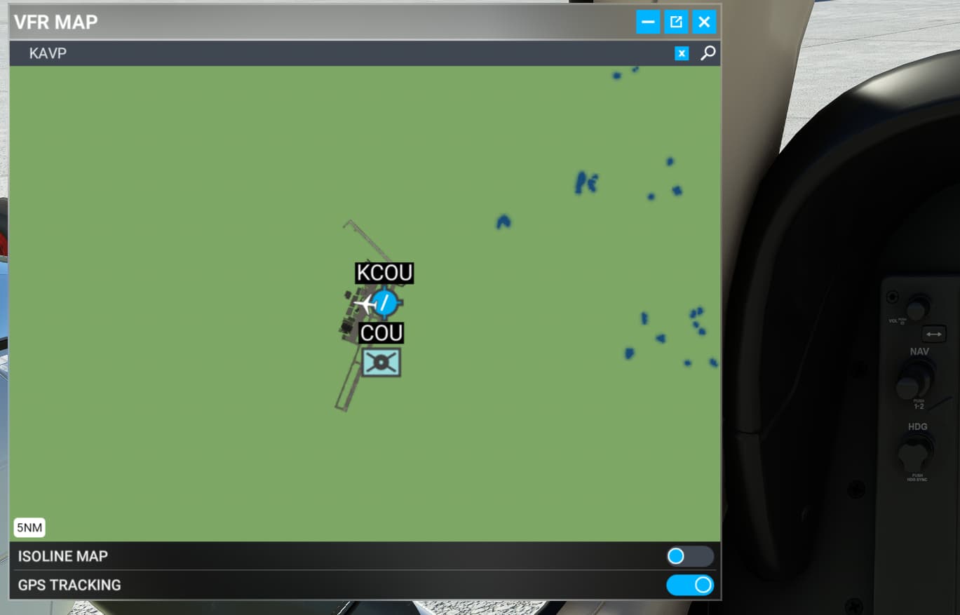 Location of VFR Map Data Can it be reloaded ATC, Traffic & NAVAIDs