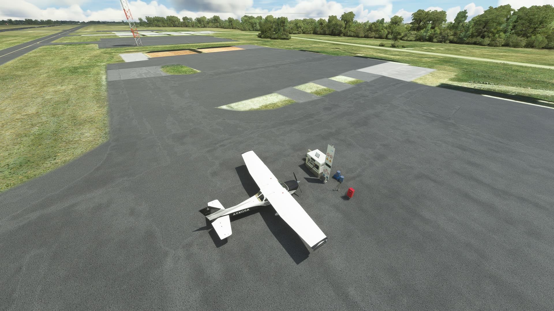 11R Brenham Municipal No Buildings / Flat Airport Scenery and