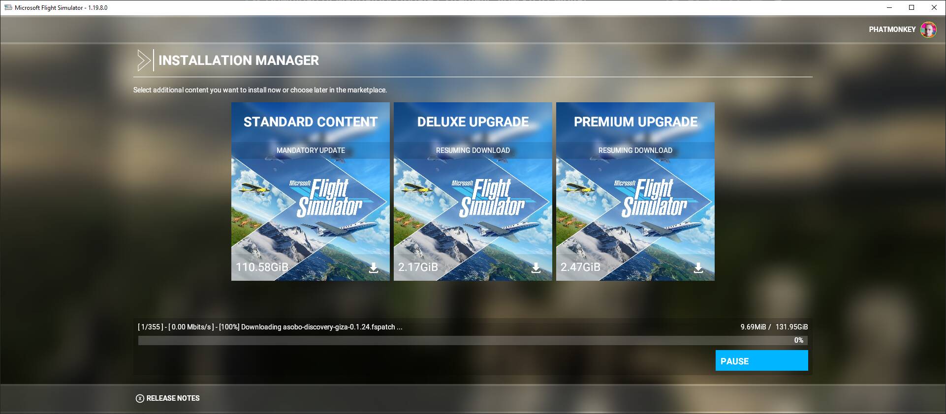 Microsoft Flight Simulator patch cuts the download size in half