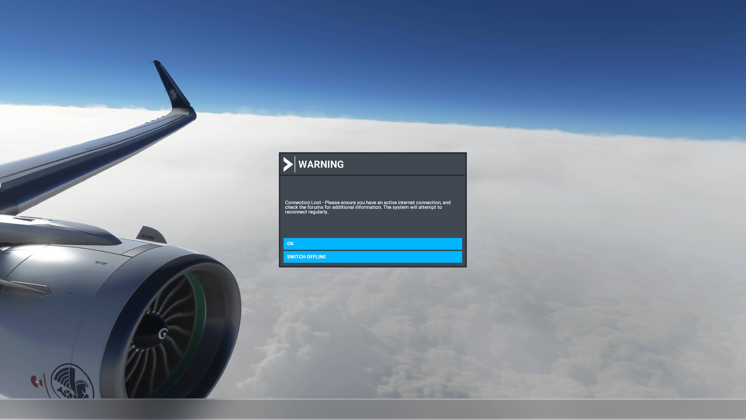 can steam flight simulator be played offline